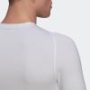 imageadidas Mens Techfit Aeroready Training LongSleeve TShirtWhite