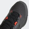 imageadidas Mens Terrex Ax4 Hiking SneakerGreySolar RedCarbon