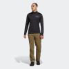 imageadidas Mens Terrex Multi HalfZip Long Sleeve TShirtBlack