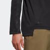 imageadidas Mens Terrex Multi HalfZip Long Sleeve TShirtBlack