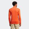 imageadidas Mens Terrex Multi HalfZip Long Sleeve TShirtSemi Impact Orange