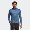 imageadidas Mens Terrex Multi HalfZip Long Sleeve TShirtWonder Steel