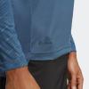 imageadidas Mens Terrex Multi HalfZip Long Sleeve TShirtWonder Steel