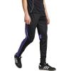 imageadidas Mens Tiro 25 Essentials Training Track PantsBlackPurple RushLucid Lemon