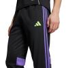 imageadidas Mens Tiro 25 Essentials Training Track PantsBlackPurple RushLucid Lemon
