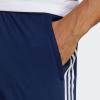 imageadidas Mens Train Essentials 3Stripes PantsDark BlueWhite