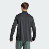 imageadidas Mens Train Essentials QuarterZip Long Sleeve TShirtBlack