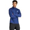 imageadidas Mens Train Essentials QuarterZip Long Sleeve TShirtDkblue