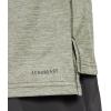 imageadidas Mens Train Essentials QuarterZip Long Sleeve TShirtNight CargoBlack