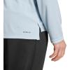 imageadidas Mens Train Essentials QuarterZip Long Sleeve TShirtWonder Blue