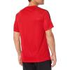 imageadidas Mens Training Essentials 3Stripes TShirtBetter ScarletBlack