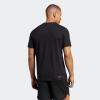 imageadidas Mens Training Essentials Feel Ready Logo TShirtBlackWhite