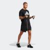 imageadidas Mens Training Essentials Feel Ready Logo TShirtBlackWhite