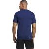 imageadidas Mens Training Essentials Feel Ready Logo TShirtDark Blue  White
