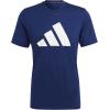 imageadidas Mens Training Essentials Feel Ready Logo TShirtDark BlueBlack