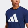 imageadidas Mens Training Essentials Feel Ready Logo TShirtDark BlueBlack