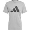 imageadidas Mens Training Essentials Feel Ready Logo TShirtGrey