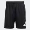 imageadidas Mens Training Essentials Logo Training ShortsBlackWhite