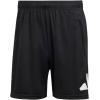 imageadidas Mens Training Essentials Logo Training ShortsBlackWhite