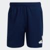 imageadidas Mens Training Essentials Logo Training ShortsDark BlueWhite