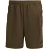imageadidas Mens Training Essentials Logo Training ShortsOlive StrataBlack