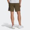 imageadidas Mens Training Essentials Logo Training ShortsOlive StrataBlack