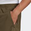 imageadidas Mens Training Essentials Logo Training ShortsOlive StrataBlack