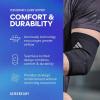imageadidas Performance Climacool Knee Support Sleeve  Knee Sleeve for Support Training and Competitions  Ergonomic Design Silicone Grip Breathable Seamless Design  Black XLargeadidas Performance Climacool Elbow Support