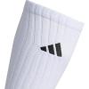 imageadidas Select Basketball Slouch Fit Crew Socks 1PairWhiteBlackClear Onix Grey