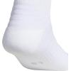 imageadidas Select Basketball Slouch Fit Crew Socks 1PairWhiteBlackClear Onix Grey