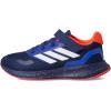 imageadidas Toddler Boys Runfalcon 5 Slip On Sneakers Shoes Casual  BlackDark BlueWhiteSolar Red