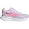 imageadidas Toddler Boys Runfalcon 5 Slip On Sneakers Shoes Casual  BlackIce LavenderWhiteClear Pink
