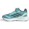 imageadidas Toddler Boys Runfalcon 5 Slip On Sneakers Shoes Casual  BlackMint TonPreloved TealSemi Green Spark