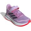 imageadidas Toddler Boys Runfalcon 5 Slip On Sneakers Shoes Casual  BlackPowder PlumAurora PlumLucid Red