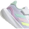 imageadidas Toddler Boys Runfalcon 5 Slip On Sneakers Shoes Casual  BlackWhiteClear MintClear Pink