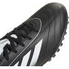 imageadidas Unisex Adult Goletto IX Turf Soccer ShoeBlackWhiteBlack