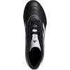 imageadidas Unisex Adult Goletto IX Turf Soccer ShoeBlackWhiteBlack