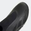 imageadidas Unisex Predator Accuracy3 Turf Soccer ShoeBlackBlackWhite Laceless
