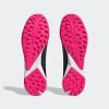 imageadidas Unisex Predator Accuracy3 Turf Soccer ShoeBlackWhiteTeam Shock Pink Laceless