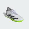 imageadidas Unisex Predator Accuracy3 Turf Soccer ShoeWhiteCore BlackLucid Lemon