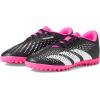 imageadidas Unisex Predator Accuracy4 Turf Flexible Ground Soccer Shoe  Kids Soccer CleatBlackWhiteTeam Shock Pink