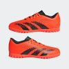 imageadidas Unisex Predator Accuracy4 Turf Flexible Ground Soccer Shoe  Kids Soccer CleatTeam Solar OrangeBlackBlack