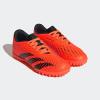 imageadidas Unisex Predator Accuracy4 Turf Flexible Ground Soccer Shoe  Kids Soccer CleatTeam Solar OrangeBlackBlack