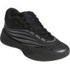 imageadidas UnisexAdult Dame X Basketball SneakerBlackIron MetallicLucid Blue