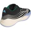 imageadidas UnisexAdult Dame X Basketball SneakerBlackWarm VanillaBlue Burst