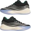 imageadidas UnisexAdult Dame X Basketball SneakerBlackWarm VanillaBlue Burst