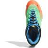 imageadidas UnisexAdult Dame X Basketball SneakerLime BurstSignal CoralBlue Burst