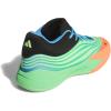 imageadidas UnisexAdult Dame X Basketball SneakerLime BurstSignal CoralBlue Burst