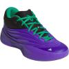 imageadidas UnisexAdult Dame X Basketball SneakerPurple RushBlackCourt Green
