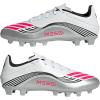 imageadidas UnisexAdult F50 Messi Club Firm Multi Ground SneakerWhiteLucid RedSilver Metallic